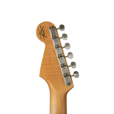 Fender Custom Shop Limited Postmodern Stratocaster Gülağacı Klavye Journeyman Relic Aged Olympic White Elektro Gitar