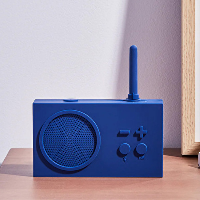 LEXON Tykho 3 Radyo ve Bluetooth Hoparlör Lacivert