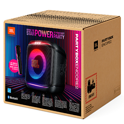 JBL Partybox Encore2 Mikrofonlu Bluetooth Hoparlör