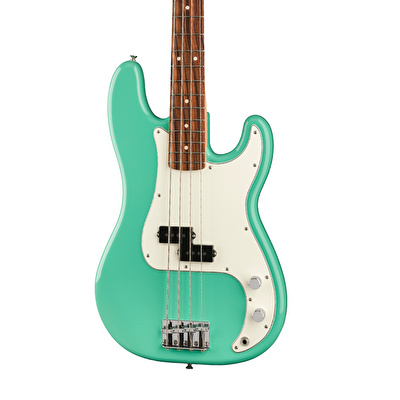 Green fender shop p bass