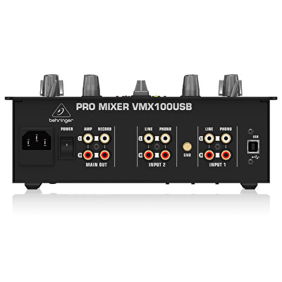 BEHRINGER Pro Mixer VMX100USB USB Dj Mikseri