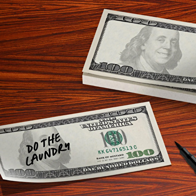 MUSTARD Cash Sticky Notes Not Kağıdı
