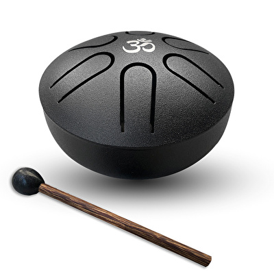 YOGIXO Tongue Drum Mini 6 Notalı 3″ Siyah