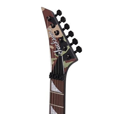 Jackson X Serisi Rhoads RRX24 Camo Laurel Klavye Woodland Camo Elektro Gitar