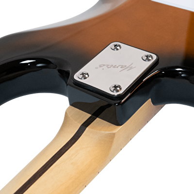 Mantic MST100-HSB Aksesuarlı ve Amfili Sunburst Elektro Gitar Paketi