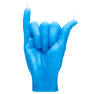 CANDLE HAND Shaka Mum Mavi