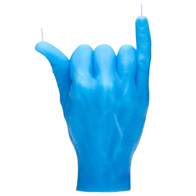 CANDLE HAND Shaka Mum Mavi