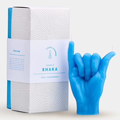 CANDLE HAND Shaka Mum Mavi