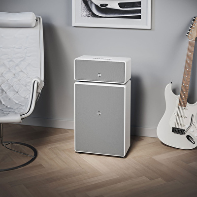Audio Pro Drumfire II Beyaz Multiroom Akıllı Ev Hoparlör Seti