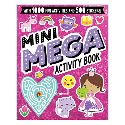 MBI - Sticker Activity Book Mini Mega - Pink