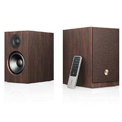 Audio Pro A28 Walnut Aktif Raf Tipi Multiroom Akıllı Ev Hoparlörü(Çift)