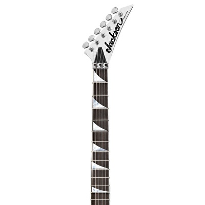 Jackson USA Select Kelly KE2 Abanoz Klavye Snow White Elektro Gitar