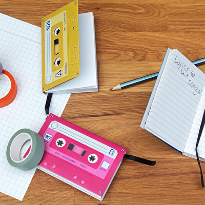 SUCK UK Kaset Notebooks