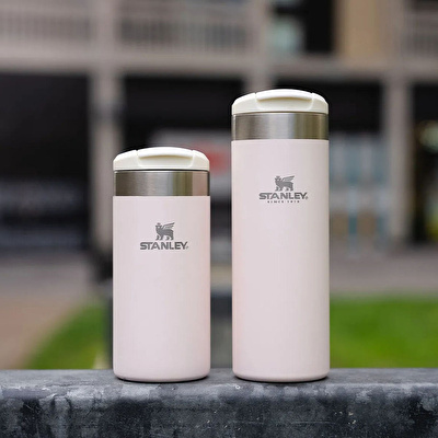 STANLEY  The AeroLight™ Transit Mug .35L / 12oz Rose Quartz Metallic Matara