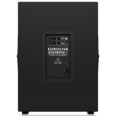 BEHRINGER EUROLIVE VQ1800D Dahili Crossover'lı 18" 500 W Aktif Subwoofer