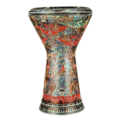GEF ELFAN ADB23-6519 Kültürel Motifli Darbuka 23cm