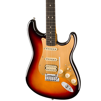 Fender American Ultra II Stratocaster HSS Abanoz Klavye Ultraburst Elektro Gitar