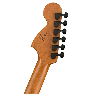 Squier Contemporary Stratocaster HH FR Akçaağaç Klavye  Metallic Siyah Elektro Gitar