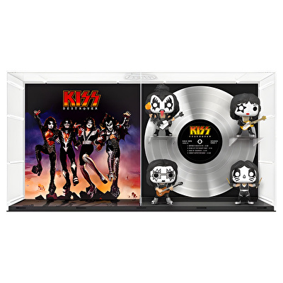 FUNKO POP Deluxe Figür - Rock Legends Albüm: KISS - Destroyer Glow in The Dark Special Edition
