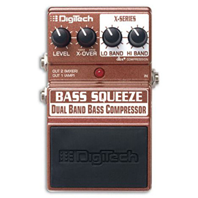 Digitech XBSV Bas Squeeze Dual Band Pedal