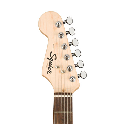 Squier Mini Strat Left Handed Laurel Klavye Black Solak Elektro Gitar