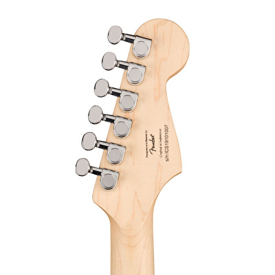 Squier Mini Strat Left Handed Laurel Klavye Black Solak Elektro Gitar
