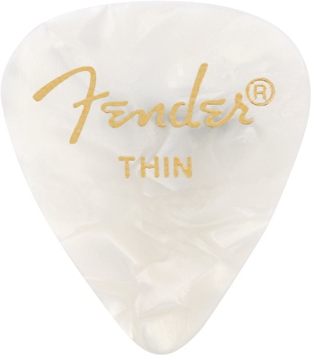 Fender 351 Shape Premium Picks Extra Heavy Beyaz (12'li Paket)