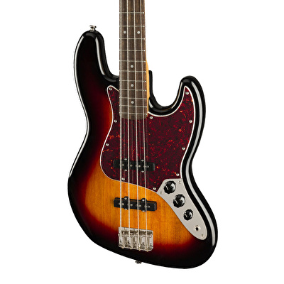 Squier Classic Vibe 60s Jazz Bass Laurel Klavye 3-Color Sunburst Bas Gitar