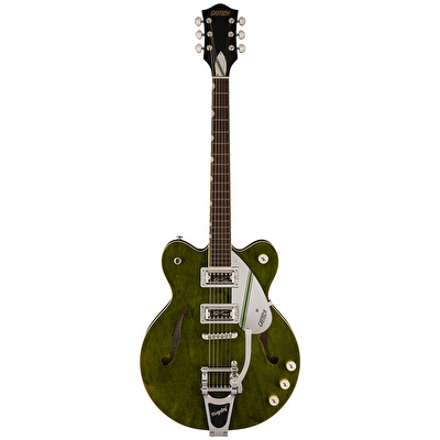Gretsch G2604T LTD Streamliner Rally II Centerblock with Bigsby Laurel Klavye Rally Green Stain Elektro Gitar