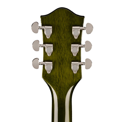 Gretsch G2604T LTD Streamliner Rally II Centerblock with Bigsby Laurel Klavye Rally Green Stain Elektro Gitar