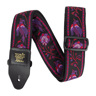 Ernie Ball Classic Jacquard Gitar/Bas Gitar Askısı - Pleasant Pheasant