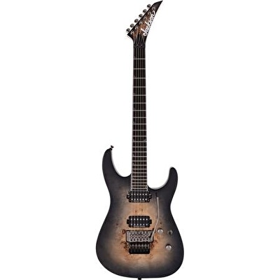 Jackson Pro Serisi Soloist SL2P MAH Abanoz Klavye Trans Black Burst Elektro Gitar