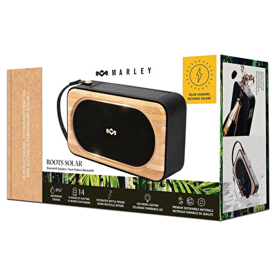House Of Marley Roots Solar True Wireless Black