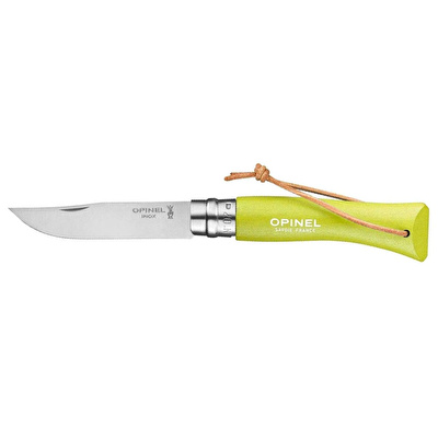 OPINEL Inox Trekking 7 No Paslanmaz Çelik Çakı (Açık Yeşil)
