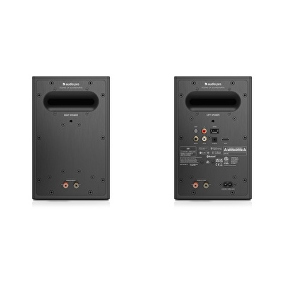 Audio Pro A28 Siyah Aktif Raf Tipi Multiroom Akıllı Ev Hoparlörü(Çift)
