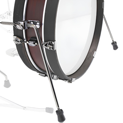 TAMA LJK48PBN-BWW Limited Club-JAM Pancake Burgundy Walnut Wrap 4 Parça (18B/10T/13F/12S) Akustik Davul Seti