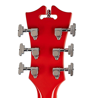 Dangelico DAPSSFRCSCB Premier SS Fiesta Red Elektro Gitar