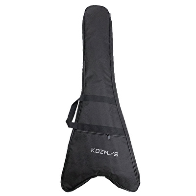 KOZMOS KBAG-10ELV-BK V-Kasa Elektro Gitar Taşıma Çantası