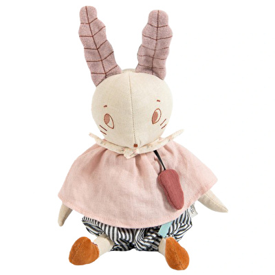 MOULIN ROTY Müzikli Peluş Oyuncak Tavşan