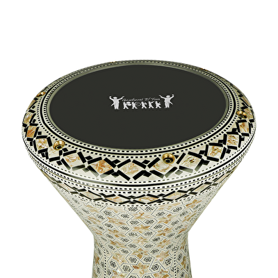 GEF ELFAN M22-6211 Gerçek Sedef Darbuka 22 cm