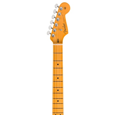 Fender American Ultra Luxe Vintage 50s Stratocaster Akçaağaç Klavye White Blonde Elektro Gitar