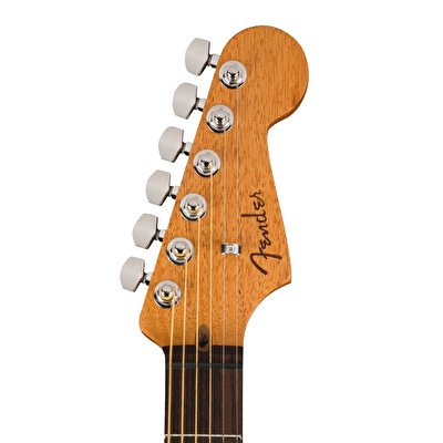 Fender Acoustasonic Player Jazzmaster Gülağacı Klavye Yeşil Elektro Akustik Gitar
