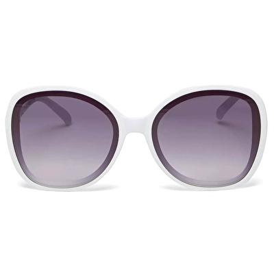 OKKIA Anna Butterfly Güneş Gözlüğü Beyaz