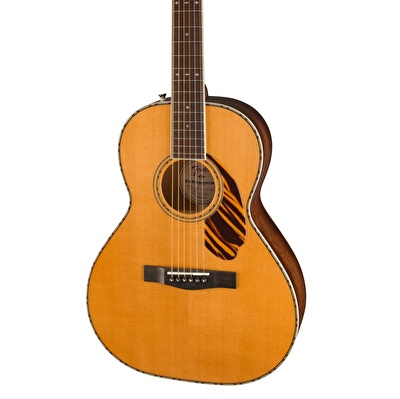 Fender PS-220E Paramount Parlor Ovangkol Klavye Natural Elektro Akustik Gitar