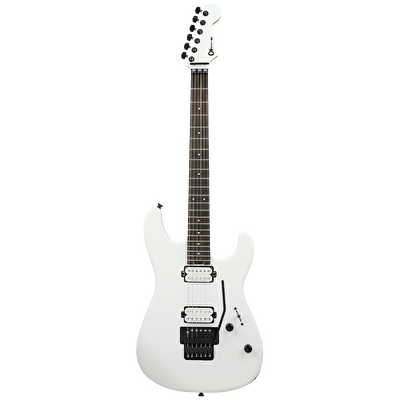 Charvel Pro Mod Plus San Dimas Style 1 HH FR Abanoz Klavye Snow White w/Bag Elektro Gitar