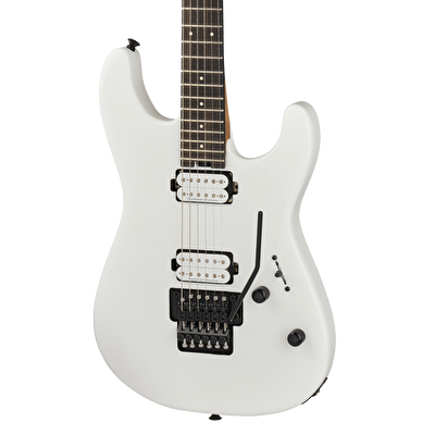 Charvel Pro Mod Plus San Dimas Style 1 HH FR Abanoz Klavye Snow White w/Bag Elektro Gitar