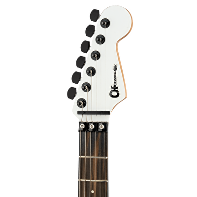 Charvel Pro Mod Plus San Dimas Style 1 HH FR Abanoz Klavye Snow White w/Bag Elektro Gitar