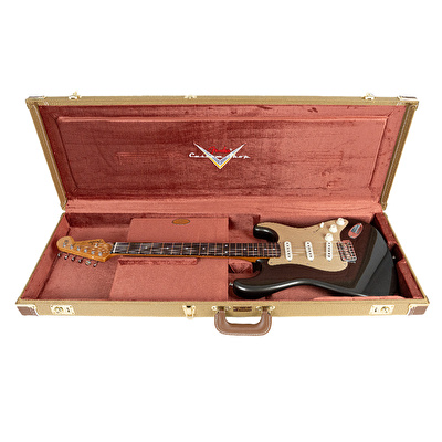 Fender Custom Shop Limited Edition Roasted Stratocaster Special NOS Gülağacı Klavye Aged Pewter Elektro Gitar