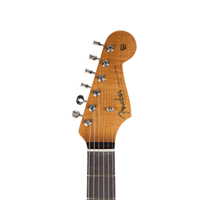 Fender Custom Shop Limited Edition Roasted Stratocaster Special NOS Gülağacı Klavye Aged Pewter Elektro Gitar