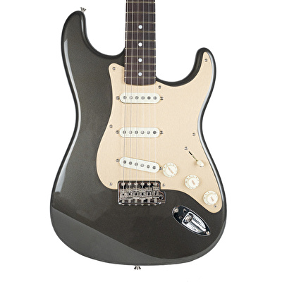 Fender Custom Shop Limited Edition Roasted Stratocaster Special NOS Gülağacı Klavye Aged Pewter Elektro Gitar